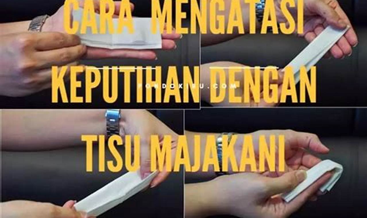 Cara Mengatasi Tampek
